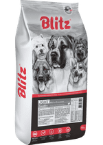 Сухой корм для собак Blitz Sensitive Adult LIGHT&FIT с лишним весом, с индейкой 15 кг