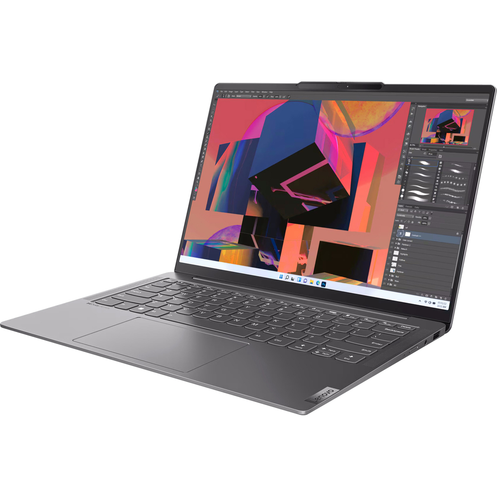 Ноутбук  Lenovo Yoga Slim 6 14IRH8 14 ", Core i5, 16 Гб RAM, 512 Гб SSD, Iris Xe Graphics, Серый
