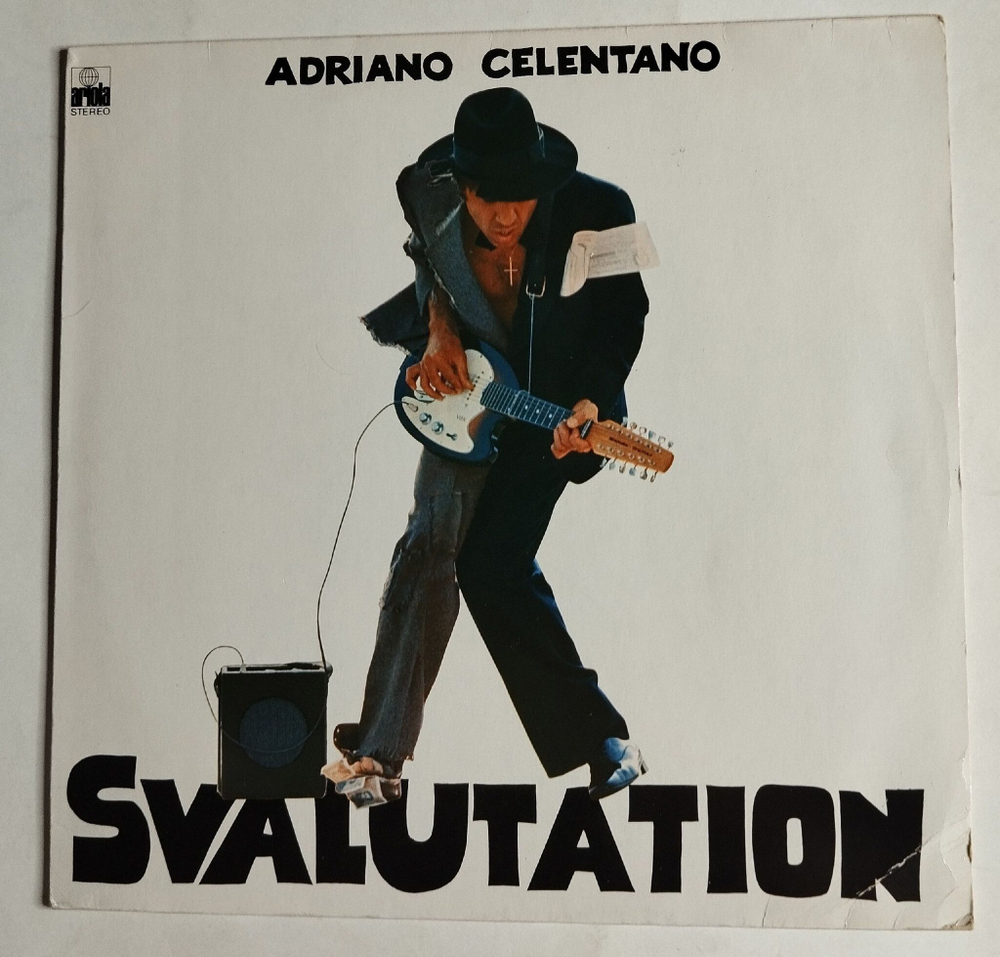 Винтажная виниловая пластинка LP Adriano Celentano Svalutation (Germany 1976)