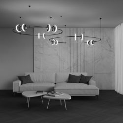 Трековый магнитный светильник Maytoni Flarity   TR230-1-10W3K-B