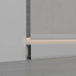 Профиль PLINTUS-H73-F-2000 WHITE (Arlight, Алюминий) 043592