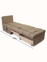 Кресло-кровать "Миник" Rich Beige (бежевый)