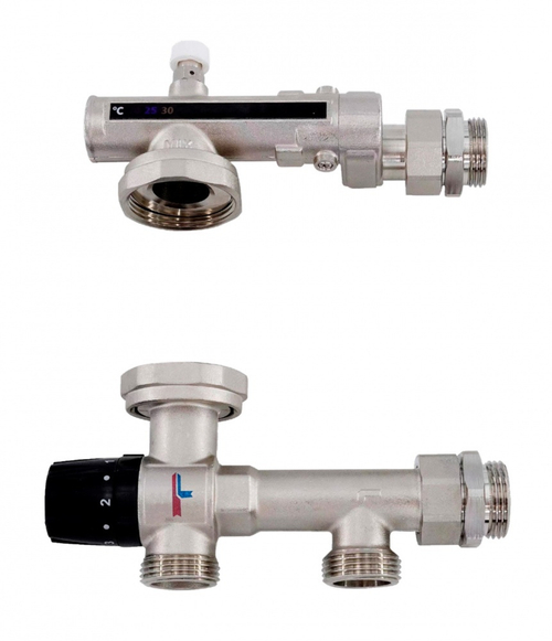 Насосно-смес. узел для теп. пола с эксцентриком 1" (20-55°) ViEiR (8/1шт)