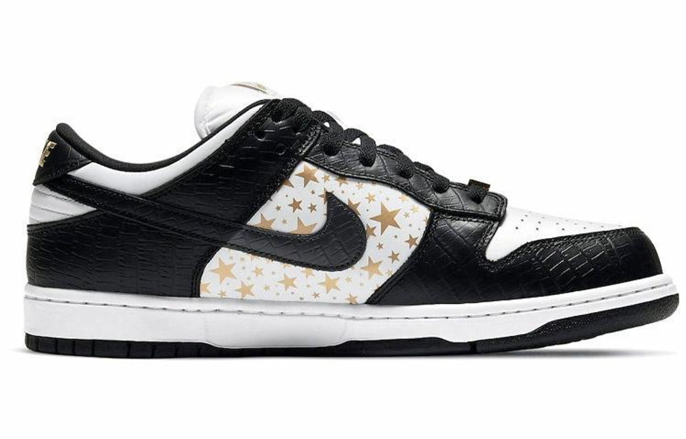 Кроссовки Supreme X Nike Dunk Sb Black Stars