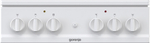 Комбинированная плита Gorenje KN5121WH
