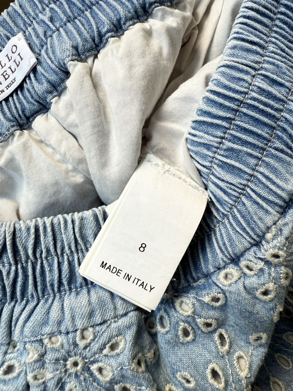 Хлопковые шорты Brunello Cucinelli, 128