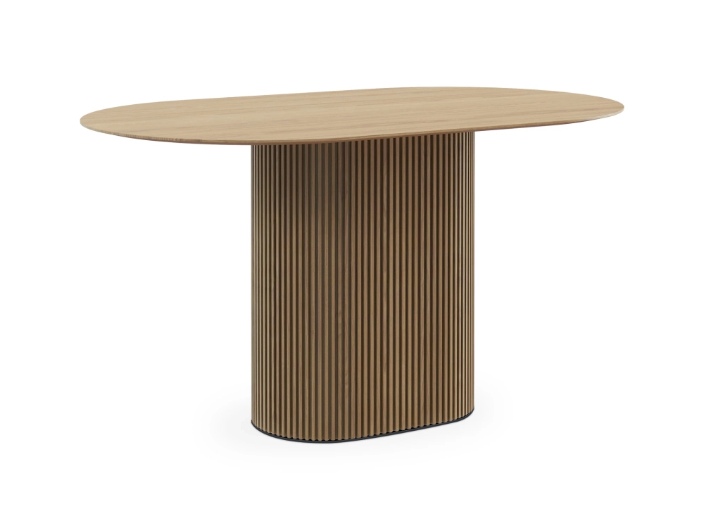 Стол обеденный овальный Mono Stripe 140х85