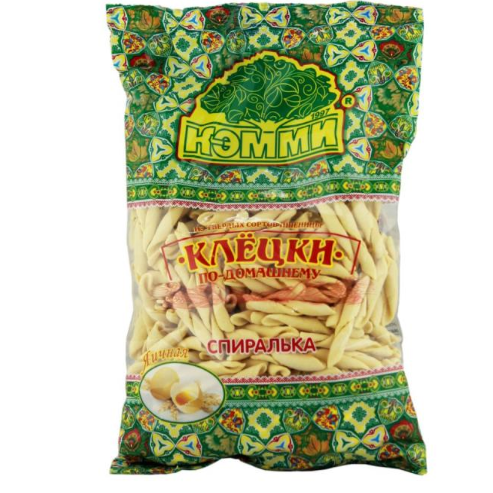 Макароны Клецки Кэмми спиралька 250 гр