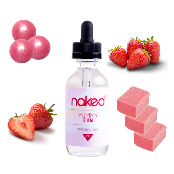 Купить Жидкость Naked 100 CANDY - Yummi Gum 60ml