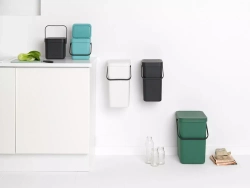 Brabantia - Контейнер для сортировки мусора Sort &amp; Go 6л, серый / артикул   109720  / GTIN 8710755109720