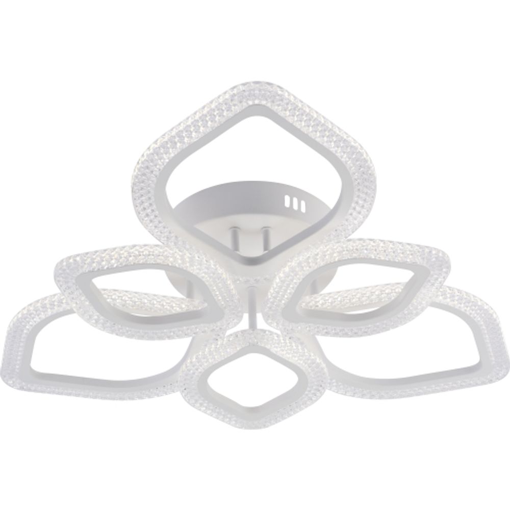 Светильник потолочный светодиодный Rivoli Megan 6110-107 106 Вт LED 2800К - 6200К модерн с пультом | Интерьерные светодиодные светильники