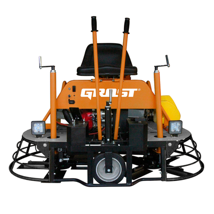 GROST ZMD-750C - затирочная машина двухроторная по бетону - [2х770 мм / Honda GX390]