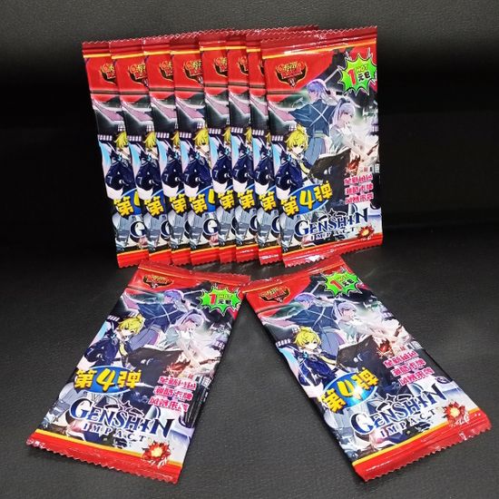 Коллекционные карточки Genshin Impact фабрики Yikatang 10.2 (категория A)