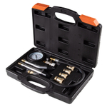 AFFIX (AF12010008C) Компрессометр бензиновый, 0-20 атм, кейс, 8 предметов