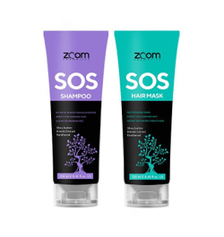 ZOOM Дом. Уход SOS Shampoo Шампунь бессульфатный