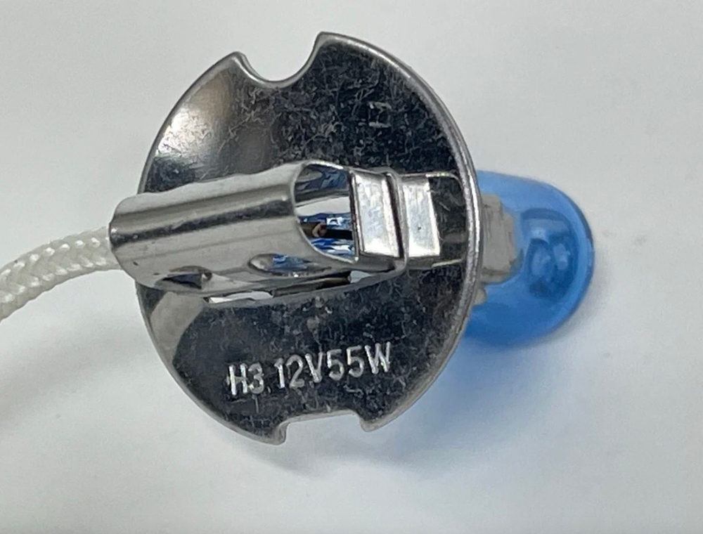 H3 (55W) / Галогенная лампа H3 55W ФИНСКИЕ Super White 12V (2 шт. / комплект)