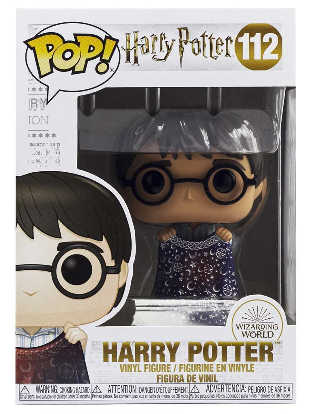 Фигурка Funko POP! Harry Potter S10 Harry Potter with Invisibility Cloak (112) 48063