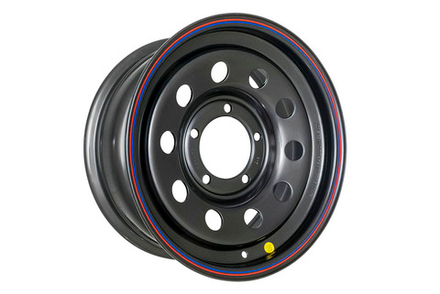 Диск усиленный УАЗ стальной черный 5x139,7 7xR16 d110 ET-3