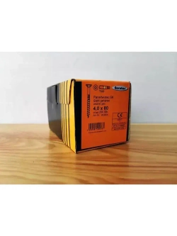 Саморез конструкционный PT с потайной головкой; желтая оцинковка; TX20; 4,0 x 80 mm упак 200 шт