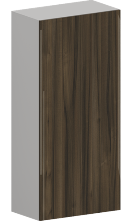 Кухня Модуль ШВП 600 Белый / Орех Миланский