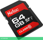 Карта памяти Netac P600 Standard SD 64GB (NT02P600STN-064G-R)