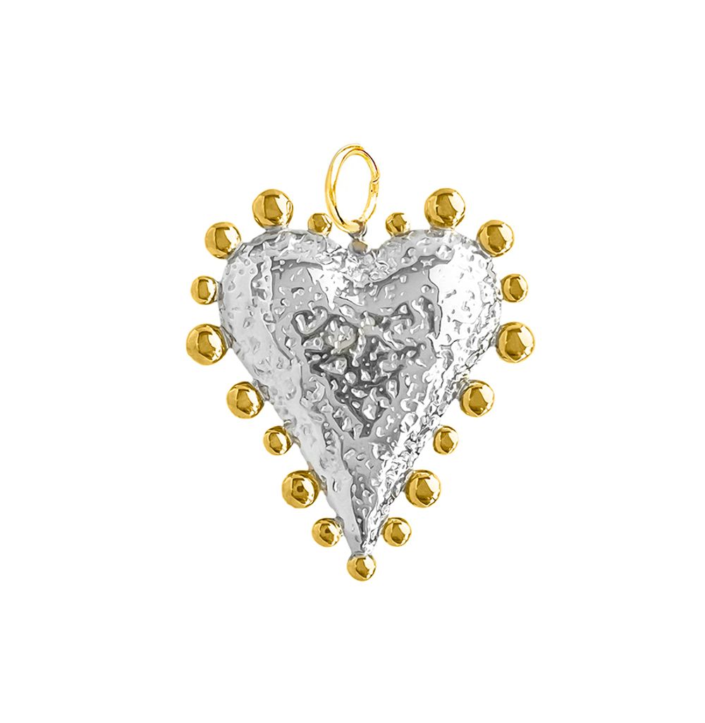 Подвеска Сердце bubbles