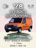 Щетки стеклоочистителя HUOYE Y8 550/450 мм на Fiat DobloCargo | Hook/J-Hook