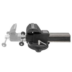 Тиски стальные поворотные с наковальней 4''(100мм) FORCEKRAFT FK-6540304