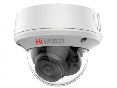 Бюджетная видеокамера мультиформатная купольная DS-T508(2.7-13.5mm) HiWatch