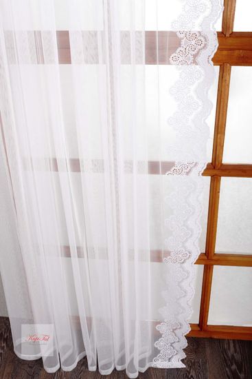Тюль сетка-грек Морозко-Т (белый)