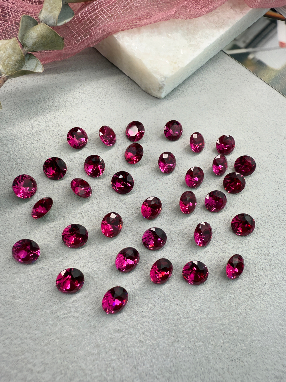Шатон Chatone 8 мм (ss39), Fuchsia