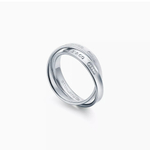 Кольцо из серебра 925 , в виде переплетающихся колец Tiffany, Тиффани. Эксклюзив 💝
