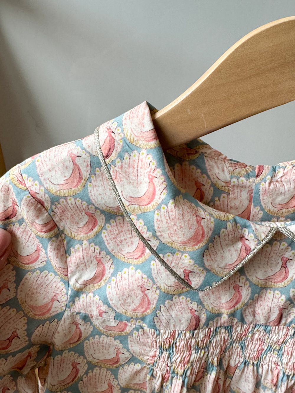 Хлопковая блузка Bonpoint, 116