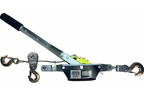 Лебедка рычажная гаражная HITCH CP 2002, 2000 кг, канат 2.8 м, двойной храповый механизм