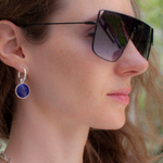Серьги Fiore Luna NATURAL LAPIS LE1116 BL/S