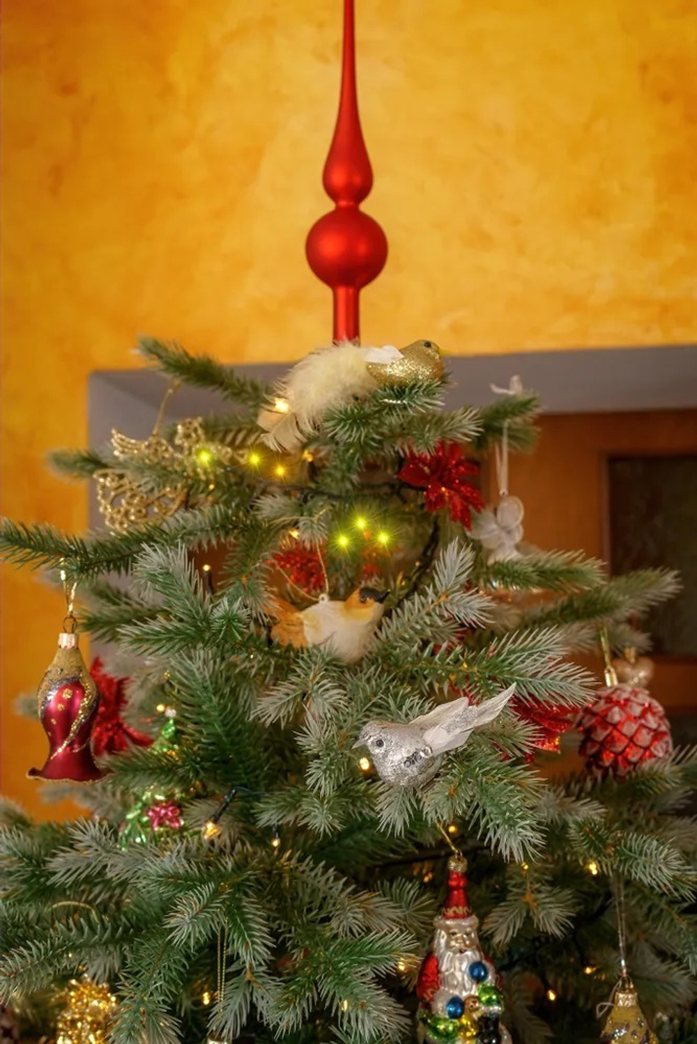 Ель искусственная Камчатская премиум зелено-голубая 150 см