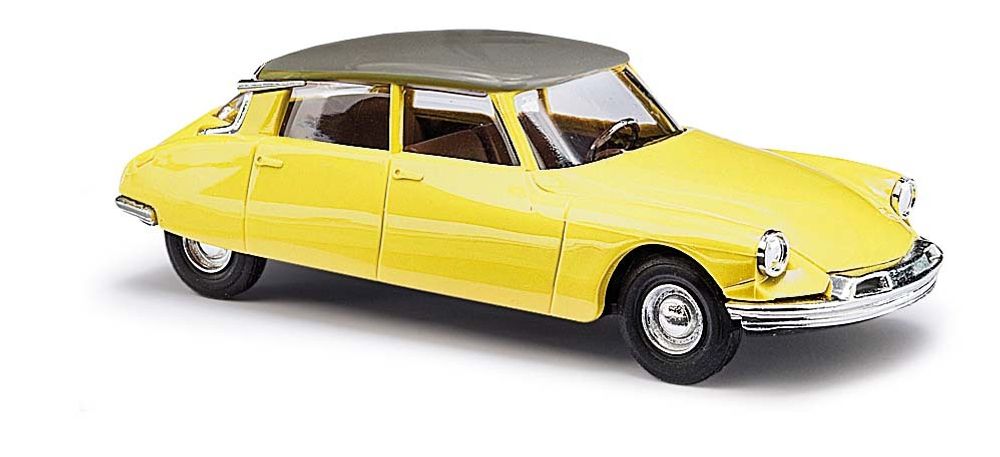 Автомобиль Citroën DS19, желтый (H0)