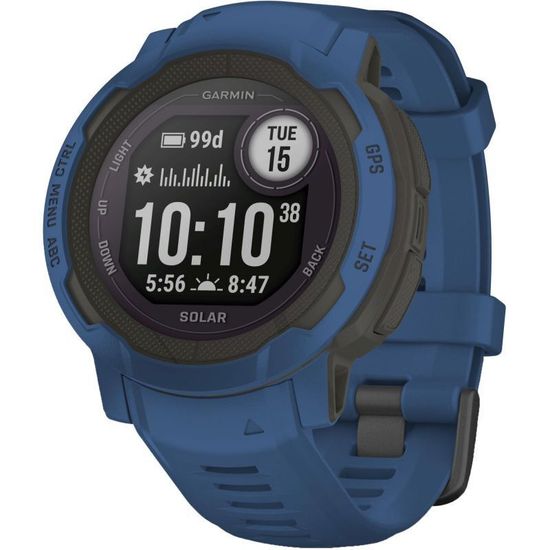 Часы Garmin Instinct 2 Solar Tidal Blue