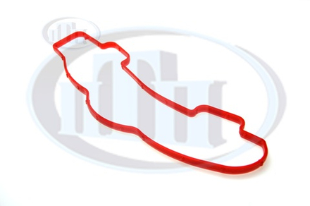Прокладка клапанной крышки MAZDA, OPEL, PEUGEOT, CITROEN (1235994) красный MVQ ПТП