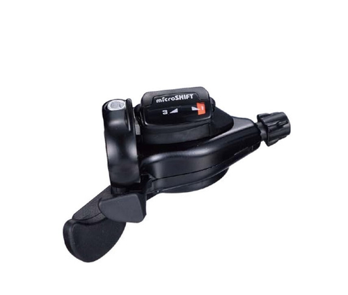 Шифтер MicroShift , TS71, левый, 3 скорости, индикатор, трос 1800мм, черный