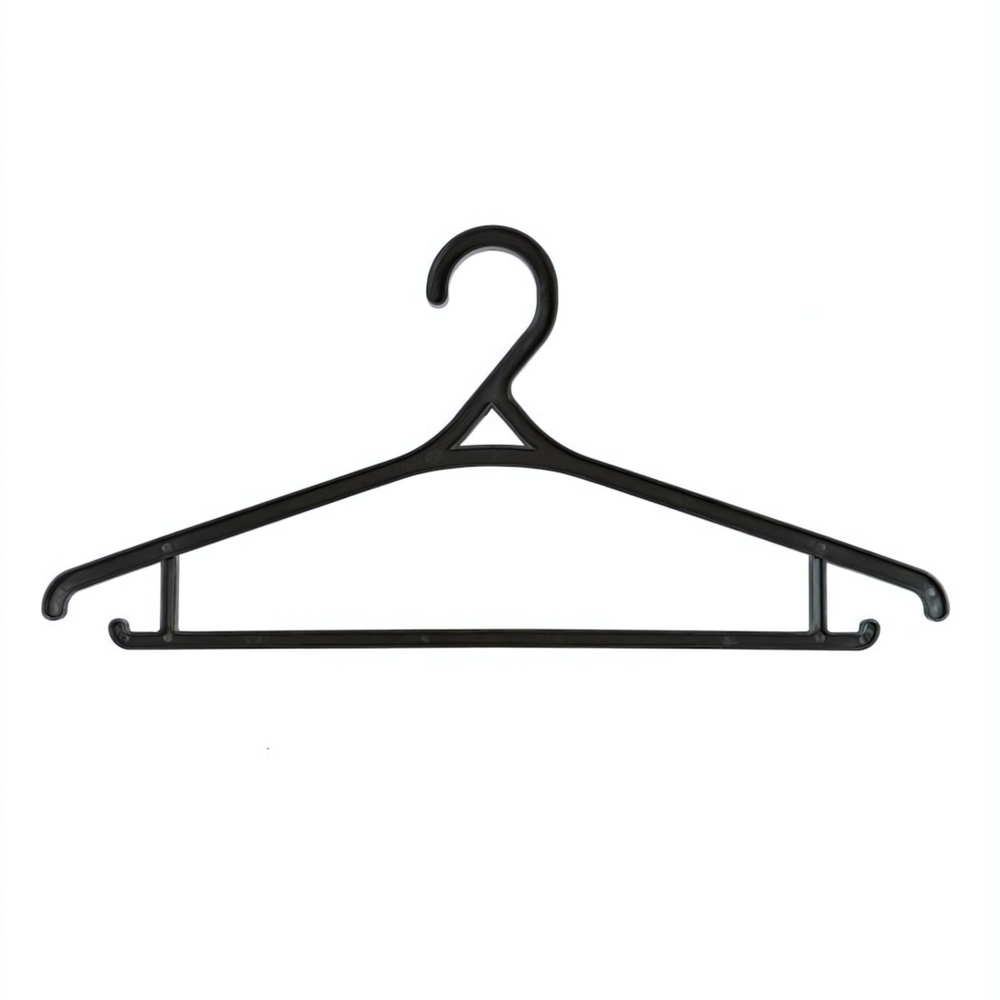 Вешалка - плечики костюмные 46-48 разм. черн.