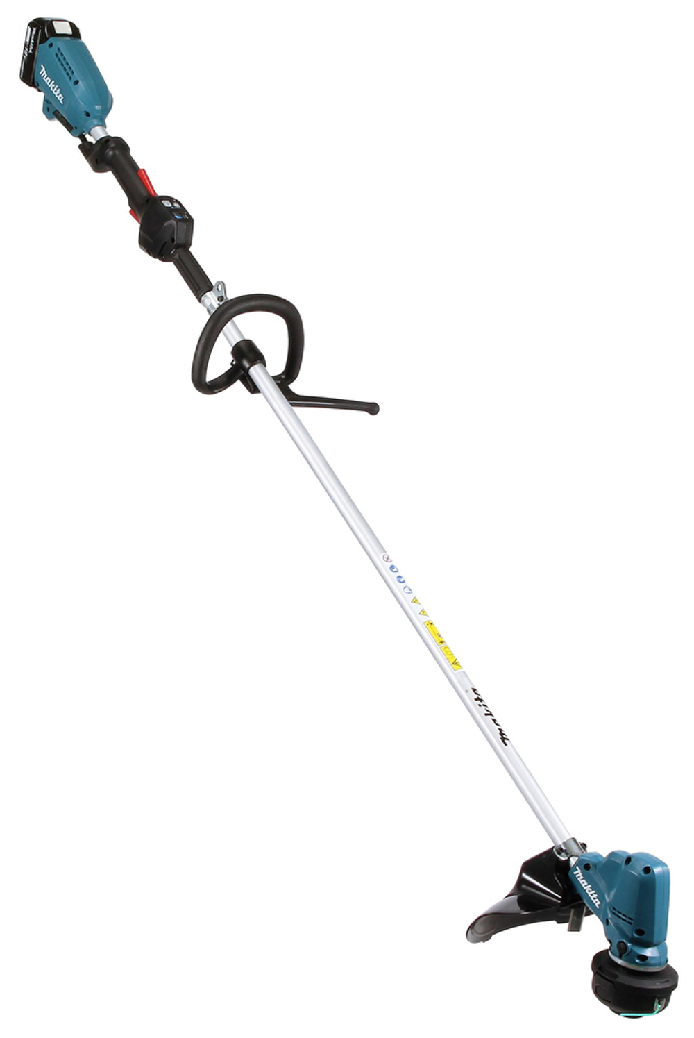 Коса аккум. LXT J-рукоятка, d-30см, M10xLH, ADT, AFT, XPT, АКБ BL1830Bx1шт., ЗУ DC18RC Makita DUR190LZX3RF