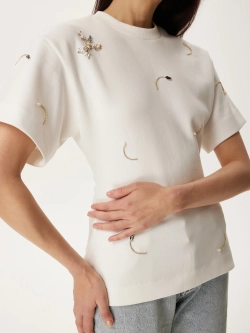 Футболка АУРА, белый