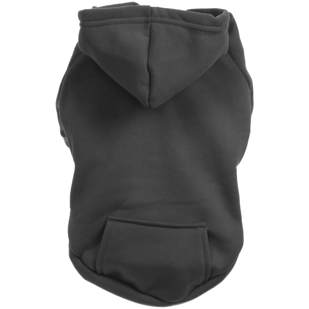 Кофта - толстовка для мелких пород собак «BRO Style», цвет черный, р L (на флисе)