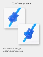 Набор указок Pick Me из 10 шт. с пальцем, длина 30 см., разноцветная полупрозрачная