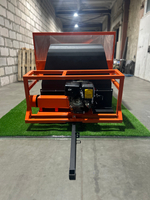 "Сороед-1000П". Подборщик мусора прицепной