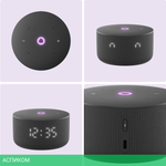 Умная колонка Яндекс Станция Мини 3 черный (YNDX-00027BLK)