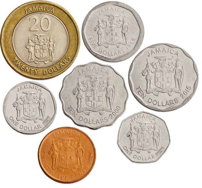 Набор монет Ямайки (7 шт)