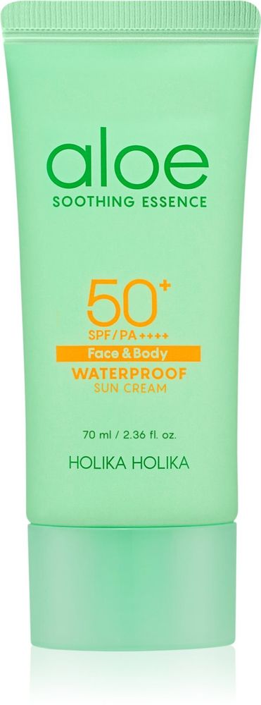 Holika Holika водонепроницаемый солнцезащитный крем SPF 50+ Aloe Soothing Essence