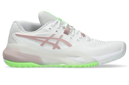 Женские теннисные кроссовки Asics Gel-Resolution X - white/morganite